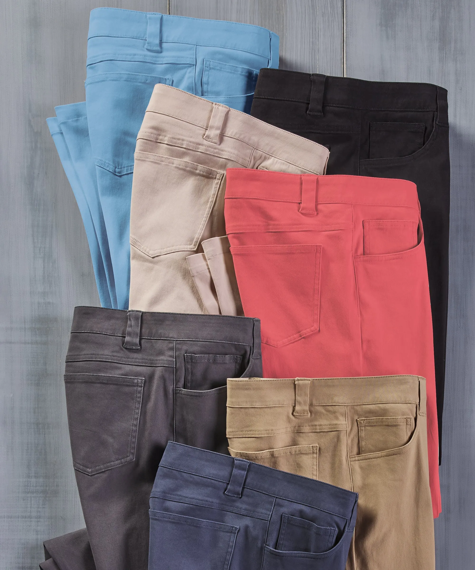 St. Charles 2.0 Brushed Cotton Stretch 5-Pocket Pants