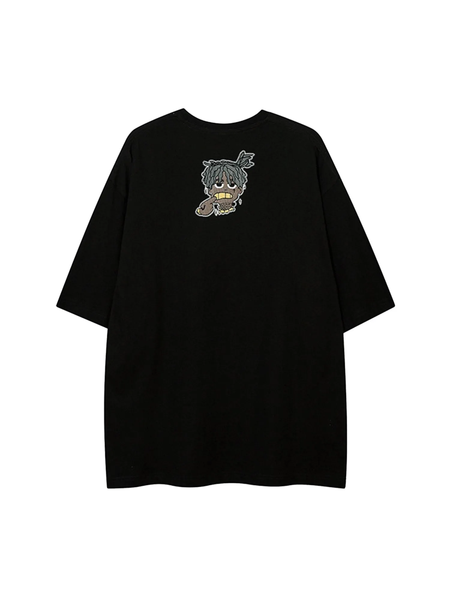 Thesupermade Cartoon Foam Loose T-Shirt