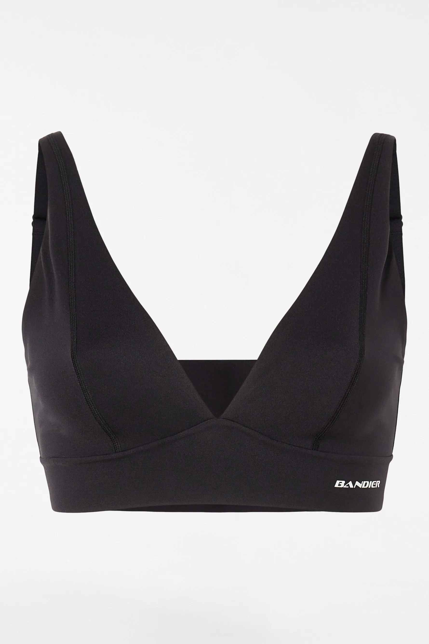 V Neck Plunge Bra - Black