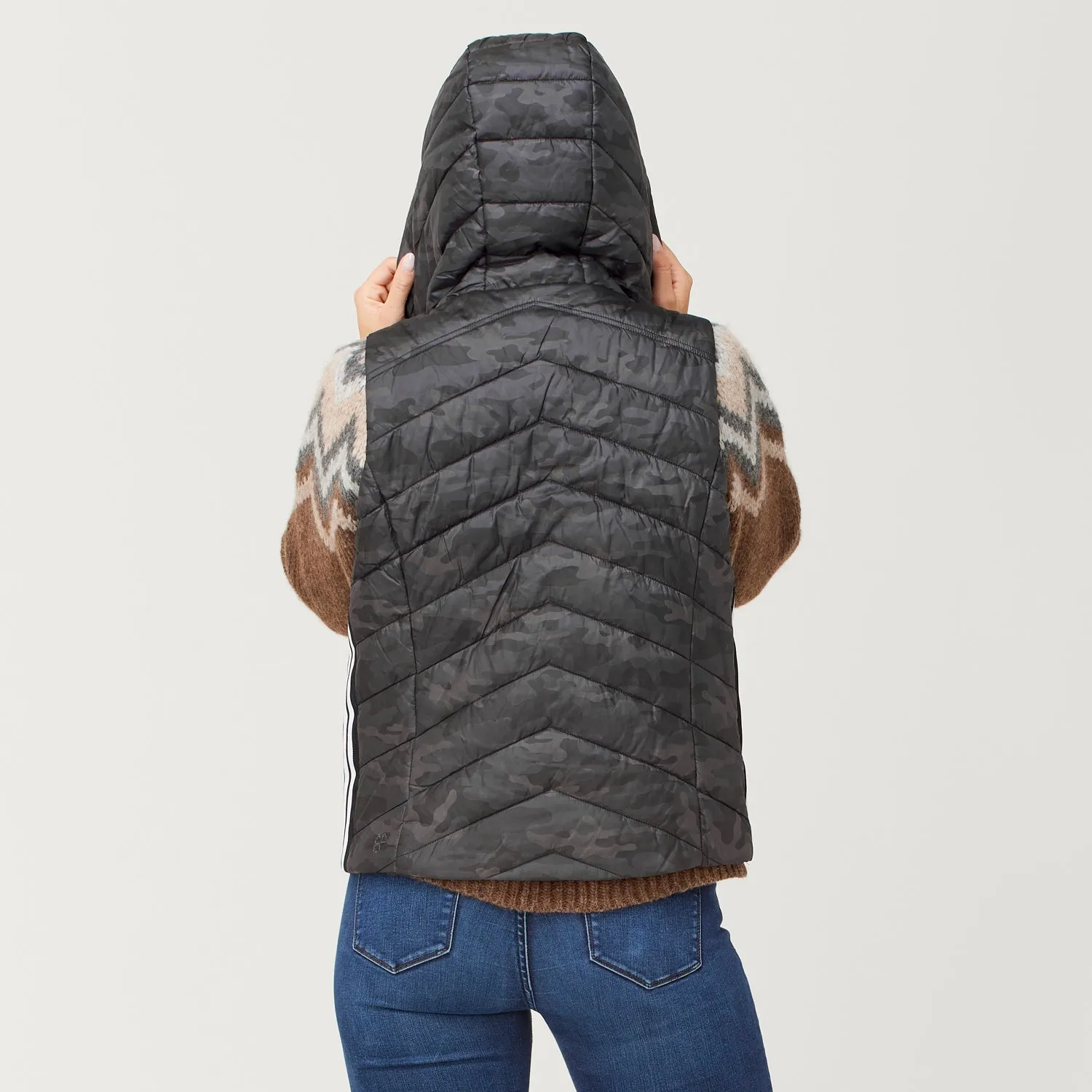 Vesta Hooded Reversible Vest